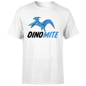 Dino Mite Men's T-Shirt - White