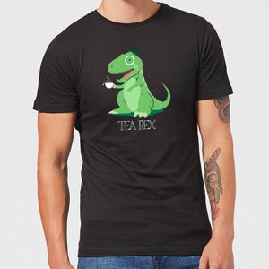 Tea Rex Männer T-Shirt – Schwarz