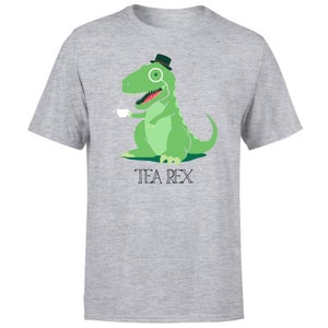Tea Rex Men's T-Shirt - Grey