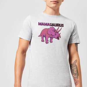 Mama Saurus Men's T-Shirt - Grey
