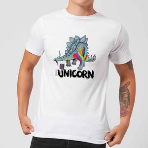DinoUnicorn Men's T-Shirt - White