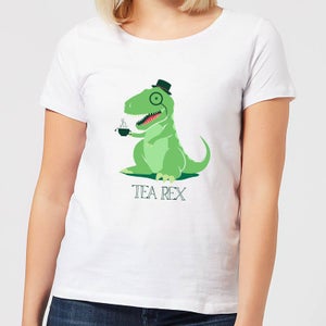 Tea Rex Women's T-Shirt - White