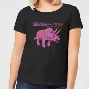 Mama Saurus Women's T-Shirt - Black