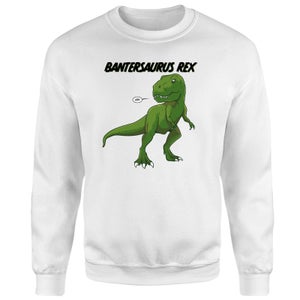 Bantersaurus Rex Sweatshirt - White