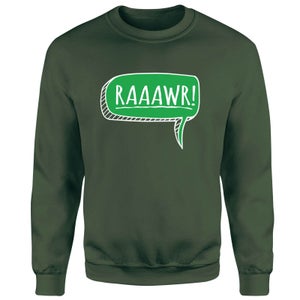 Raaawr Sweatshirt - Forest Green