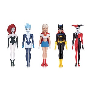 Lot de 5 Figurines Batman Animated DC Comics NBA Soirée Filles