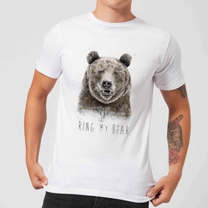 Balazs Solti Ring My Bear Men's T-Shirt - White