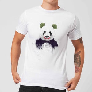 Balazs Solti Joker Panda Men's T-Shirt - White