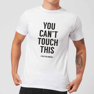 Balazs Solti Can't Touch This Men's T-Shirt - White