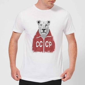Balazs Solti CCCP Lion Men's T-Shirt - White
