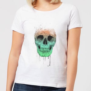 Balazs Solti Skull Women's T-Shirt - White