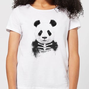 Balazs Solti Skull Panda Women's T-Shirt - White