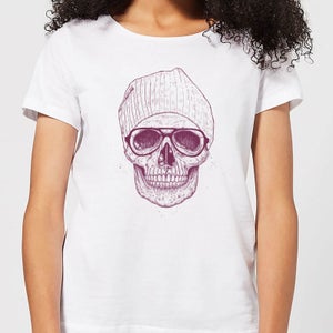 Balazs Solti Skull Women's T-Shirt - White