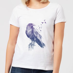 Balazs Solti Birds Flying Women's T-Shirt - White