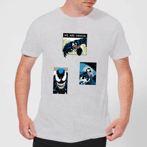 T-Shirt Homme Collage Venom - Gris