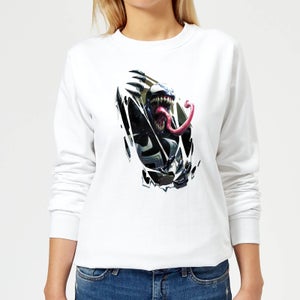 Venom Chest Burst Women's Sweatshirt - White