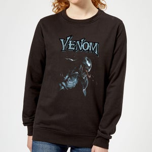 Venom Profile Women's Sweatshirt - Black