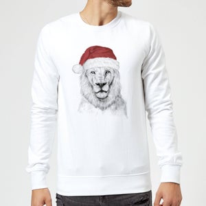 Balazs Solti Santa Bear Sweatshirt - White