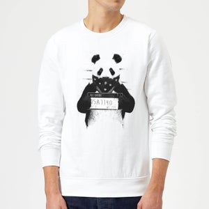 Balazs Solti Bandana Panda Sweatshirt - White