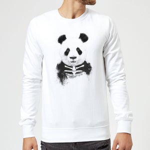 Balazs Solti Skull Panda Sweatshirt - White