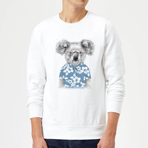 Balazs Solti Koala Bear Sweatshirt - White
