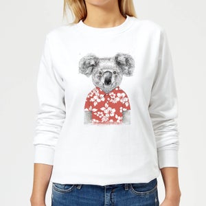 Koala Bear Women's Sweatshirt - White