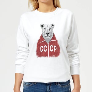 CCCP Lion Women's Sweatshirt - White