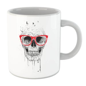 Balazs Solti Skull And Glasses Mug