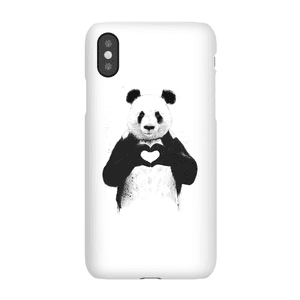 Balazs Solti Panda Love Phone Case for iPhone and Android