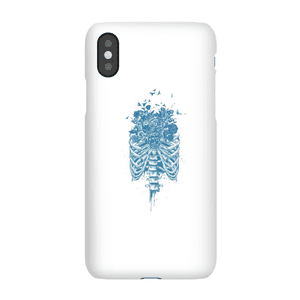 Balazs Solti Ribcage And Flowers Phone Case for iPhone and Android
