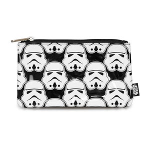 Loungefly Star Wars Stormtrooper All Over Print Pencil Case - Black/White