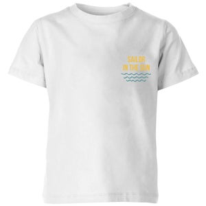 My Little Rascal Sailor In The Sun Kids' T-Shirt - White