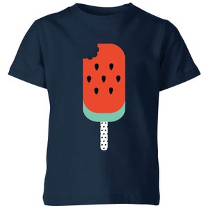My Little Rascal Watermelon Lolly Kids' T-Shirt - Navy