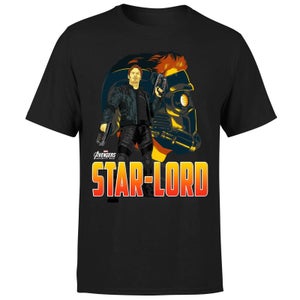 T-Shirt Homme Star-Lord Avengers - Noir