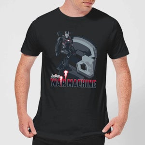 Avengers War Machine Men's T-Shirt - Black