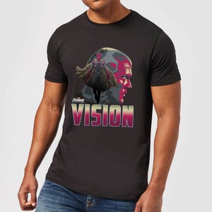 Avengers Vision Herren T-Shirt - Schwarz