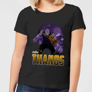 T-Shirt Femme Thanos Avengers - Noir