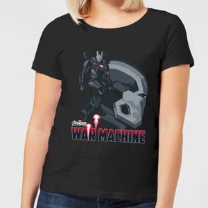 Avengers War Machine Women's T-Shirt - Black