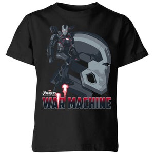 Camiseta Marvel Vengadores Máquina de Guerra - Niño - Negro