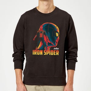 Sweat Homme Iron Spider Avengers - Noir
