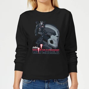 Avengers War Machine Women's Sweatshirt - Black