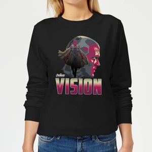 Avengers Vision Dames Trui - Zwart