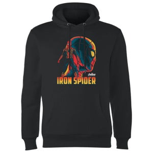 Felpa con cappuccio Avengers Iron Spider - Nero
