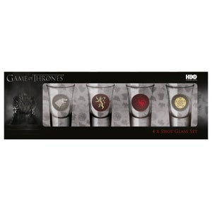 Game Of Thrones Shot Glass Set