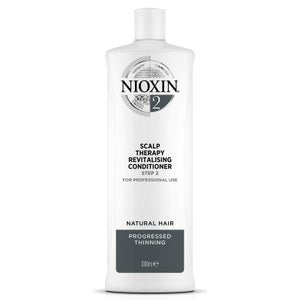 NIOXIN 3-Part System 2 Scalp Therapy Revitalising Conditioner for Natural Hair with Progressed Thinning 1000ml