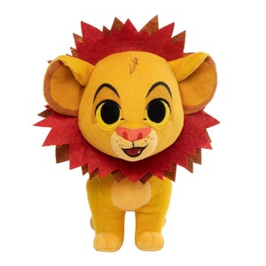 Peluche Funko Supercute Roi Simba Avec Crinière De Feuilles - Disney Le Roi Lion