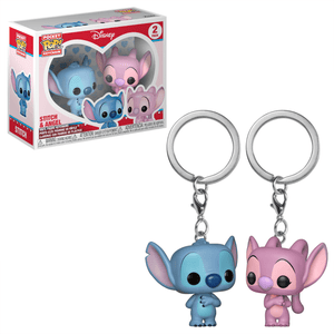Lilo & Stitch Stitch & Angel Pop! Porte-clés 2-Pack