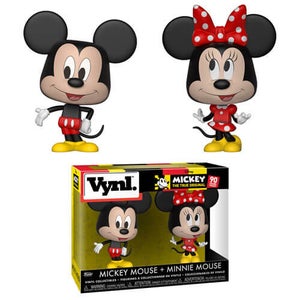 Figuras Funko Vynl. Mickey Mouse y Minnie Mouse