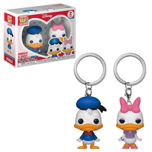 Disney Donald and Daisy Pop! Keychain Figure (2 Pack)