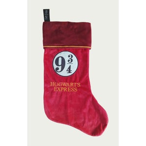 Harry Potter 9 3/4 Fleece Christmas Stocking